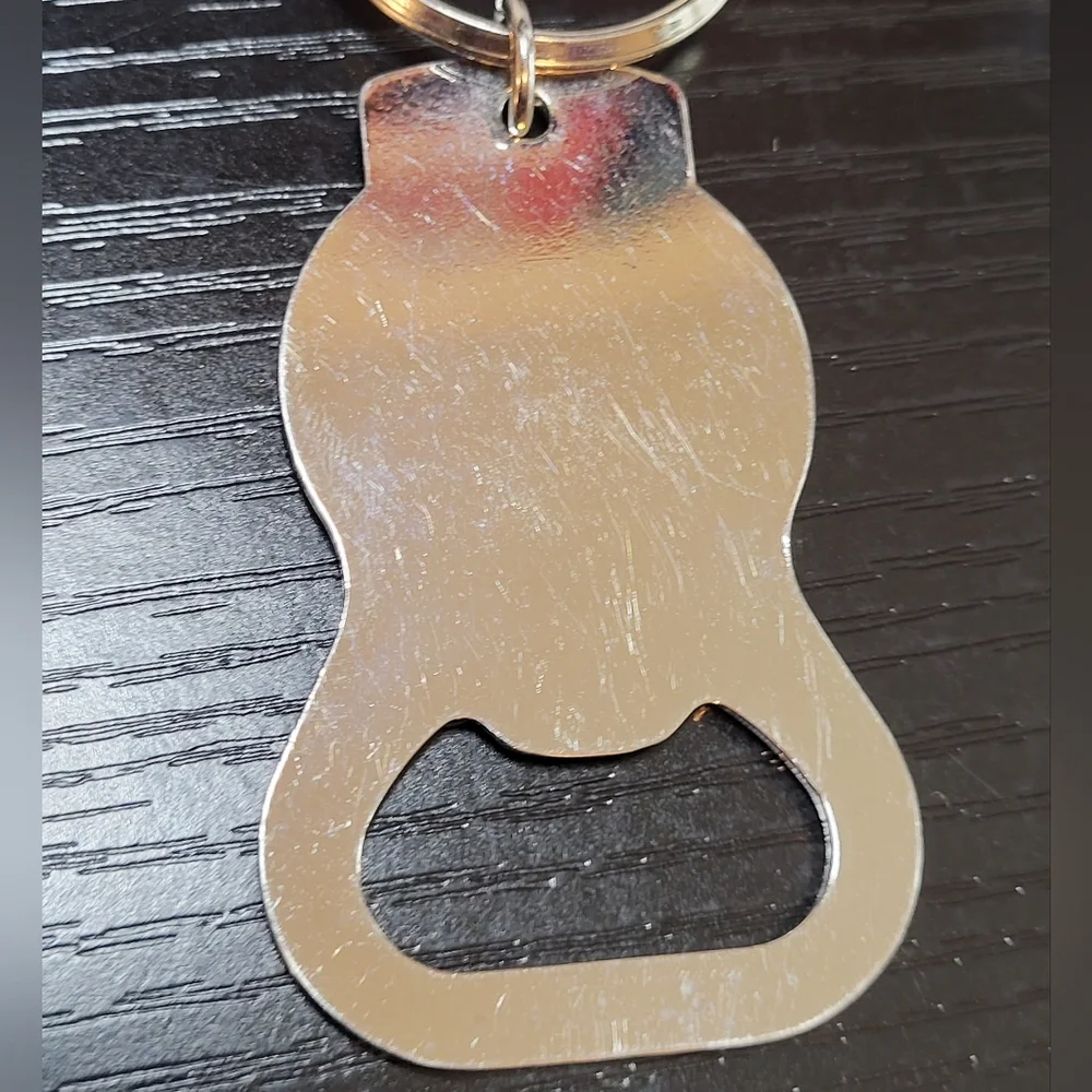 Baltimore Orioles Keychain Bottle Opener Metal Silver Orange Retro MLB Baseball‎